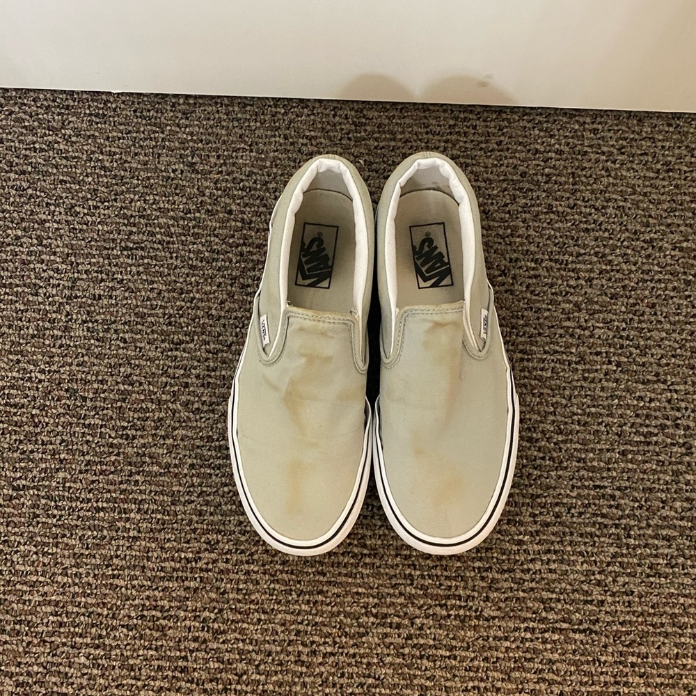 Grey Vans Platform Flame US 8.5 - Picture 4 of 6